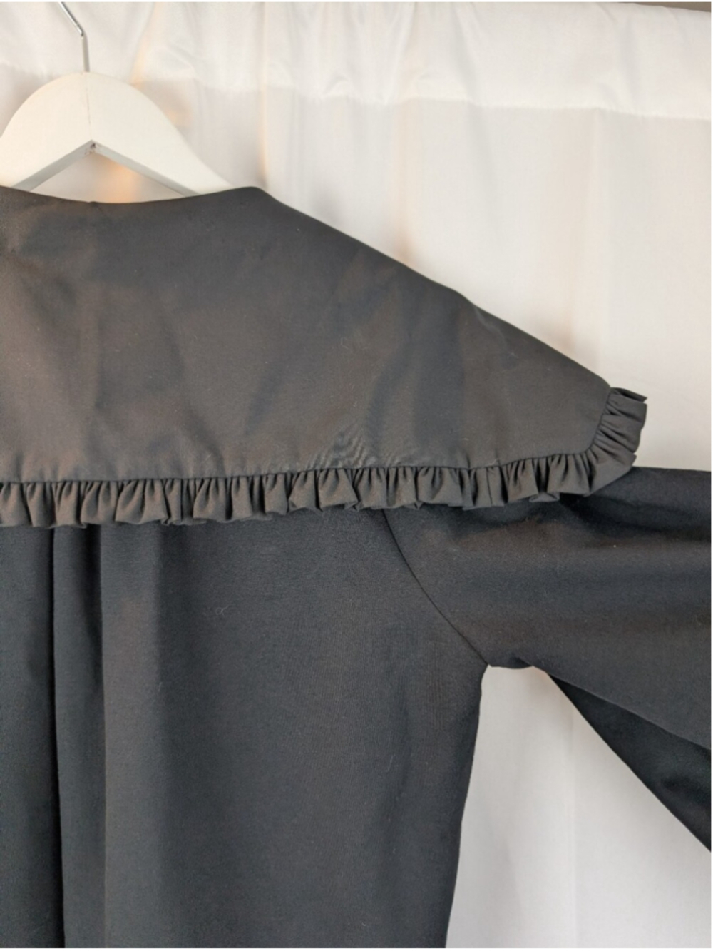 Meimeij Black Dress With Removable Collar Size 4(40) BNWT - Picture 9 of 11